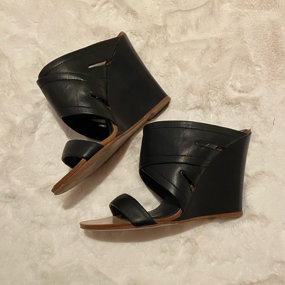 Rag & bone leather wedges - Picture 1 of 6